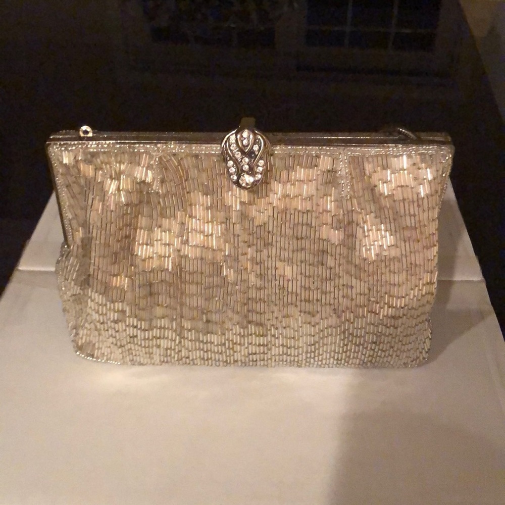 Vintage beaded/sequin crossbody bag